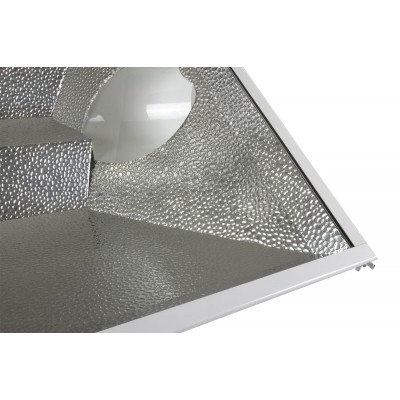 (2) CAP REF-009 XXXtreme 8" Air Cooled Grow Light Reflector Hoods w/ AlumaBrite   